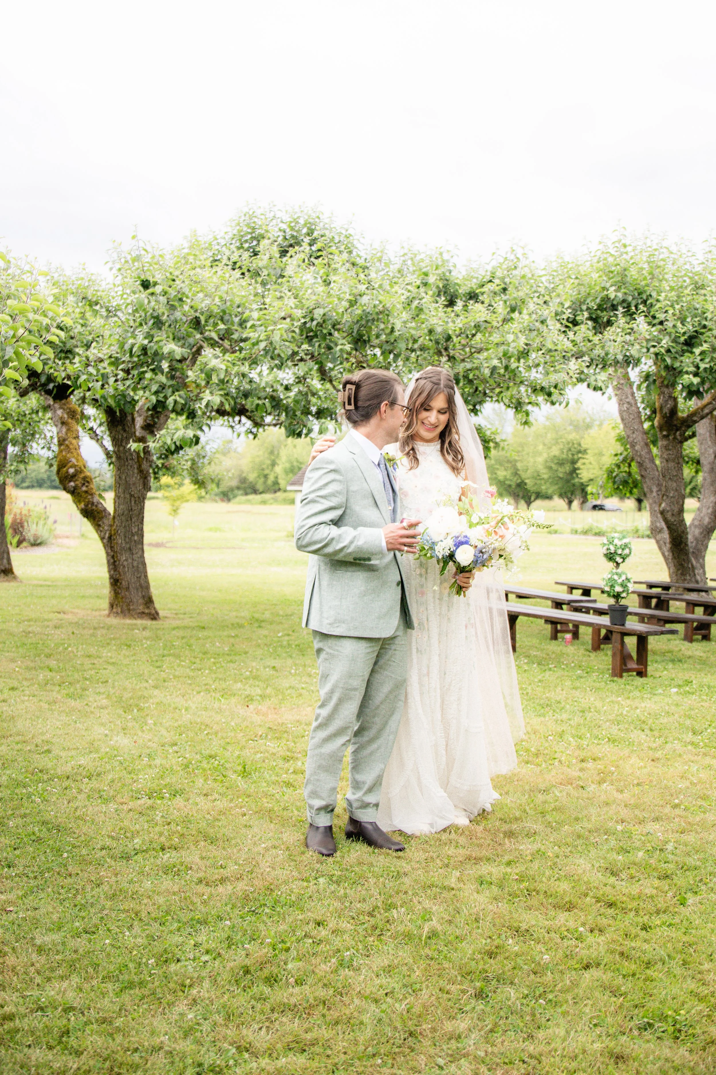 
Pacific Northwest outdoor wedding photography — NYLEAR documentary-first wedding photography in Bellingham WA capturing genuine moments

