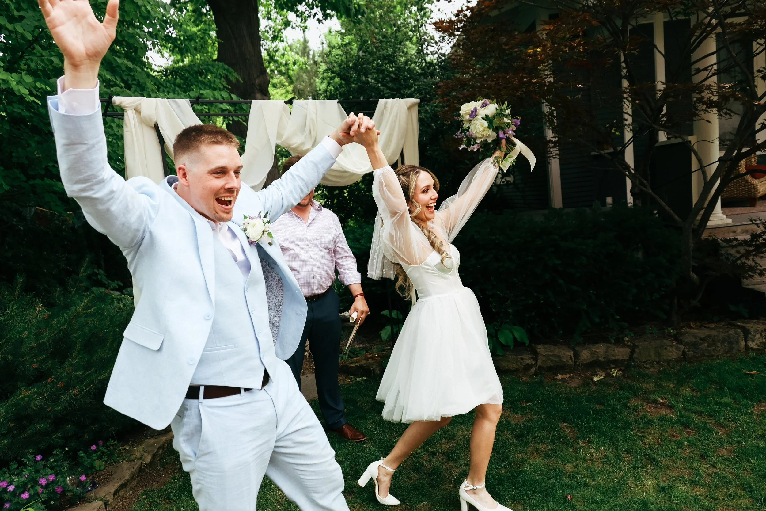 Pacific Northwest outdoor wedding celebration — NYLEAR documentary wedding photography in Bellingham WA