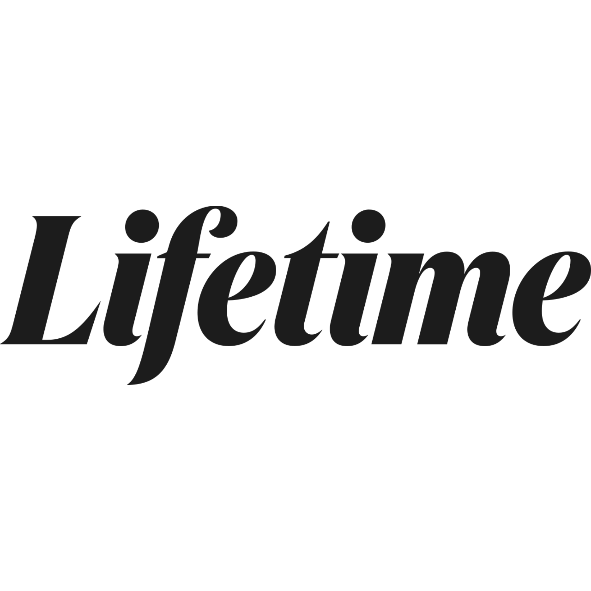 A black poster with the words "Time Flies" at the top and "Lifetime" at the bottom in white text.