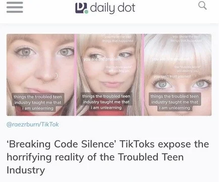 Breaking Code Silence / Unsilenced media coverage — NYLEAR-supported digital advocacy campaign that earned national press coverage and helped influence federal legislation