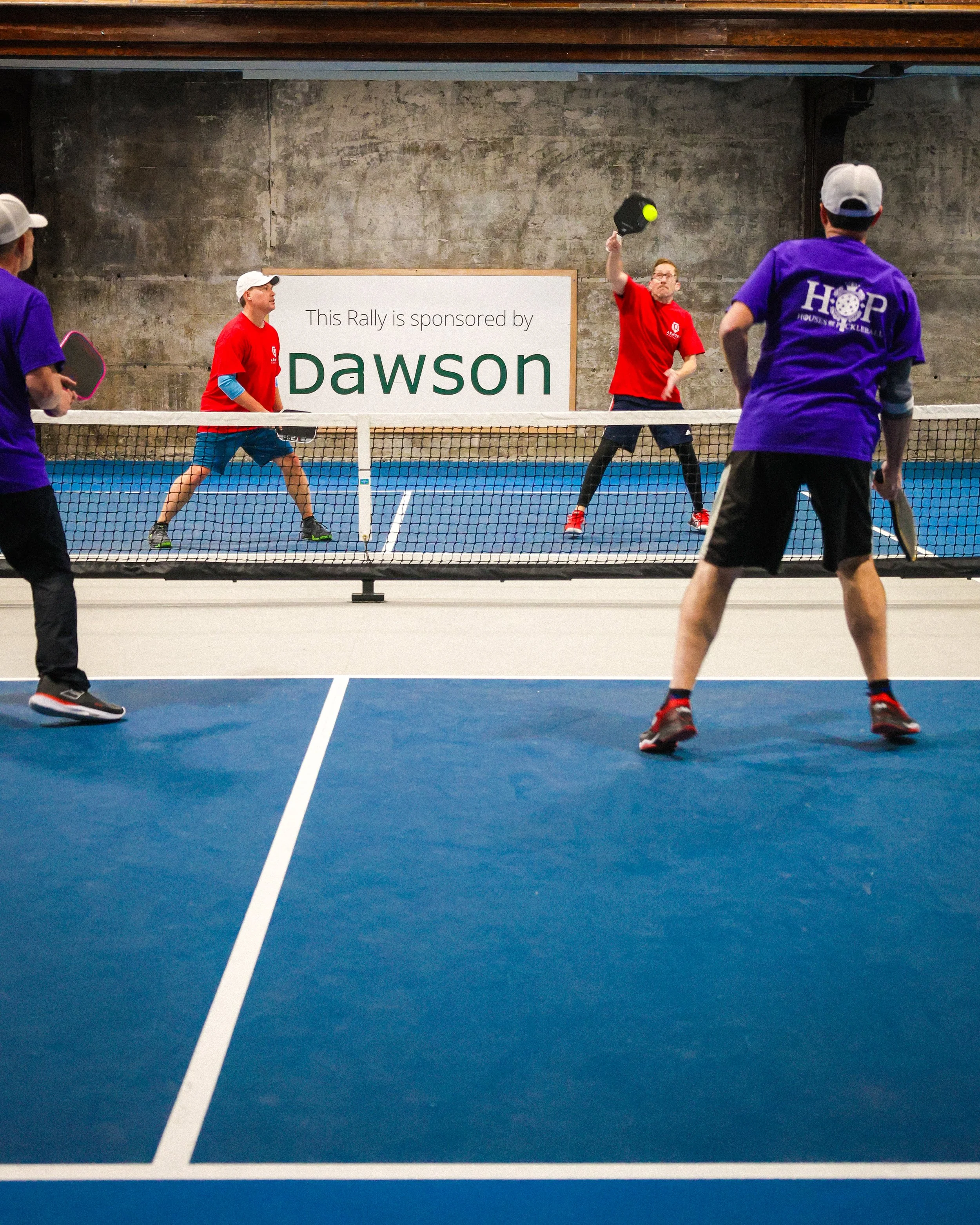 HOPS Houses of Pickleball sponsored rally event — NYLEAR local sports and fitness business social media marketing strategy