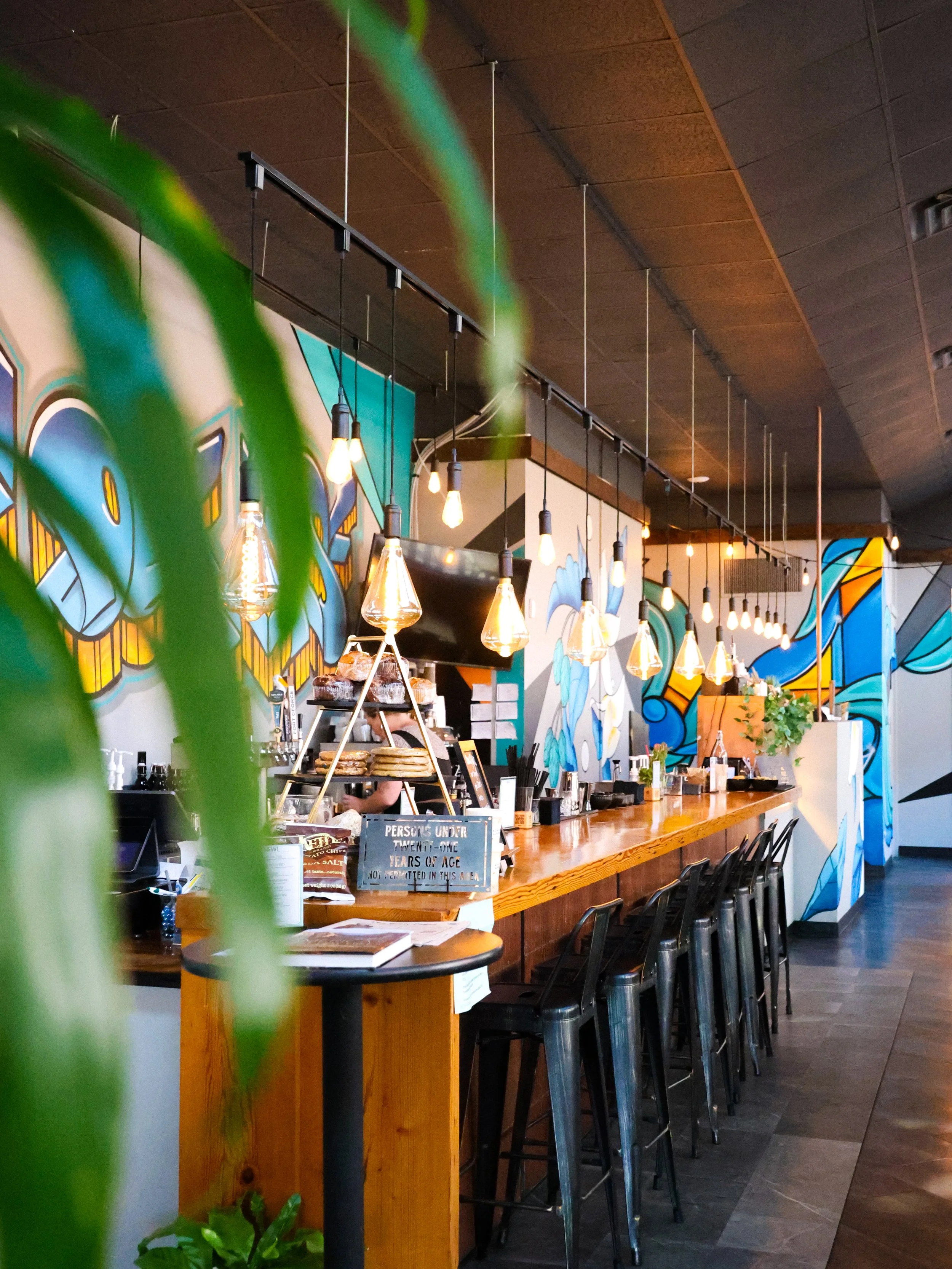 Bellingham cafe interior — NYLEAR local restaurant marketing case study that grew Instagram reach to 113K+ with 40% new local audience