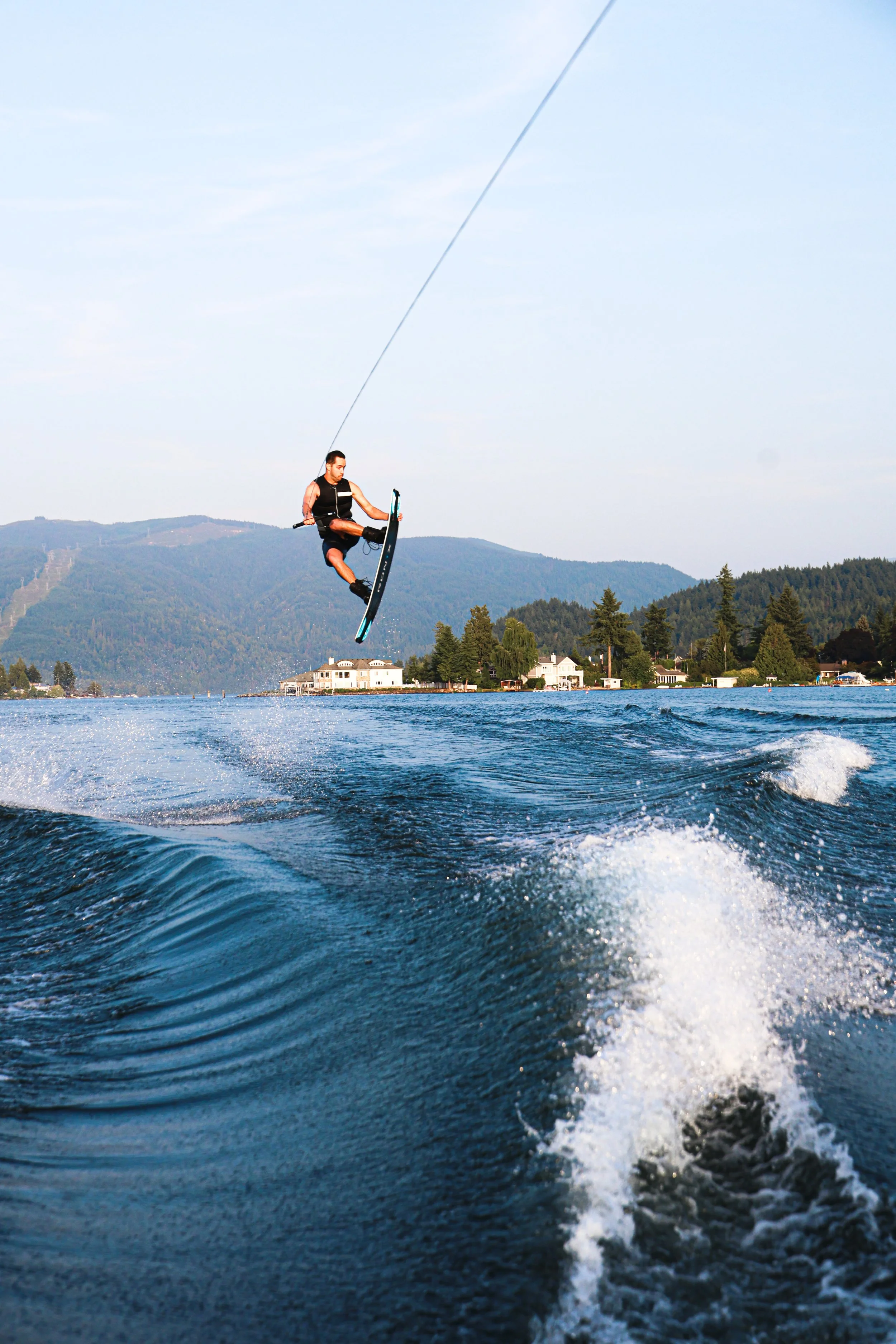 Whatcom Wake Sports Bellingham WA wakeboarding — NYLEAR local business social media marketing for Pacific Northwest water sports client