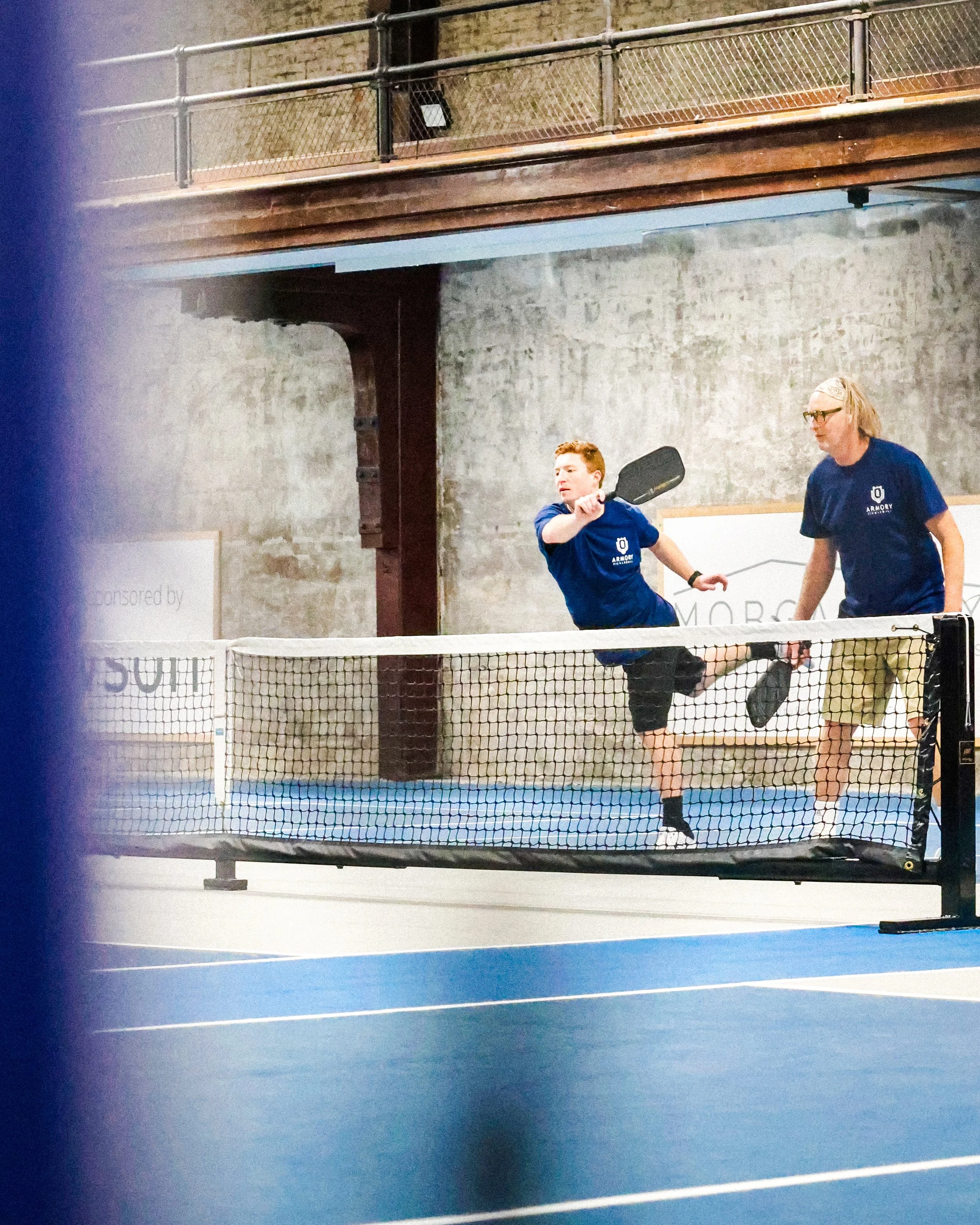 HOPS Houses of Pickleball indoor court action — NYLEAR local fitness business digital marketing and social media content strategy