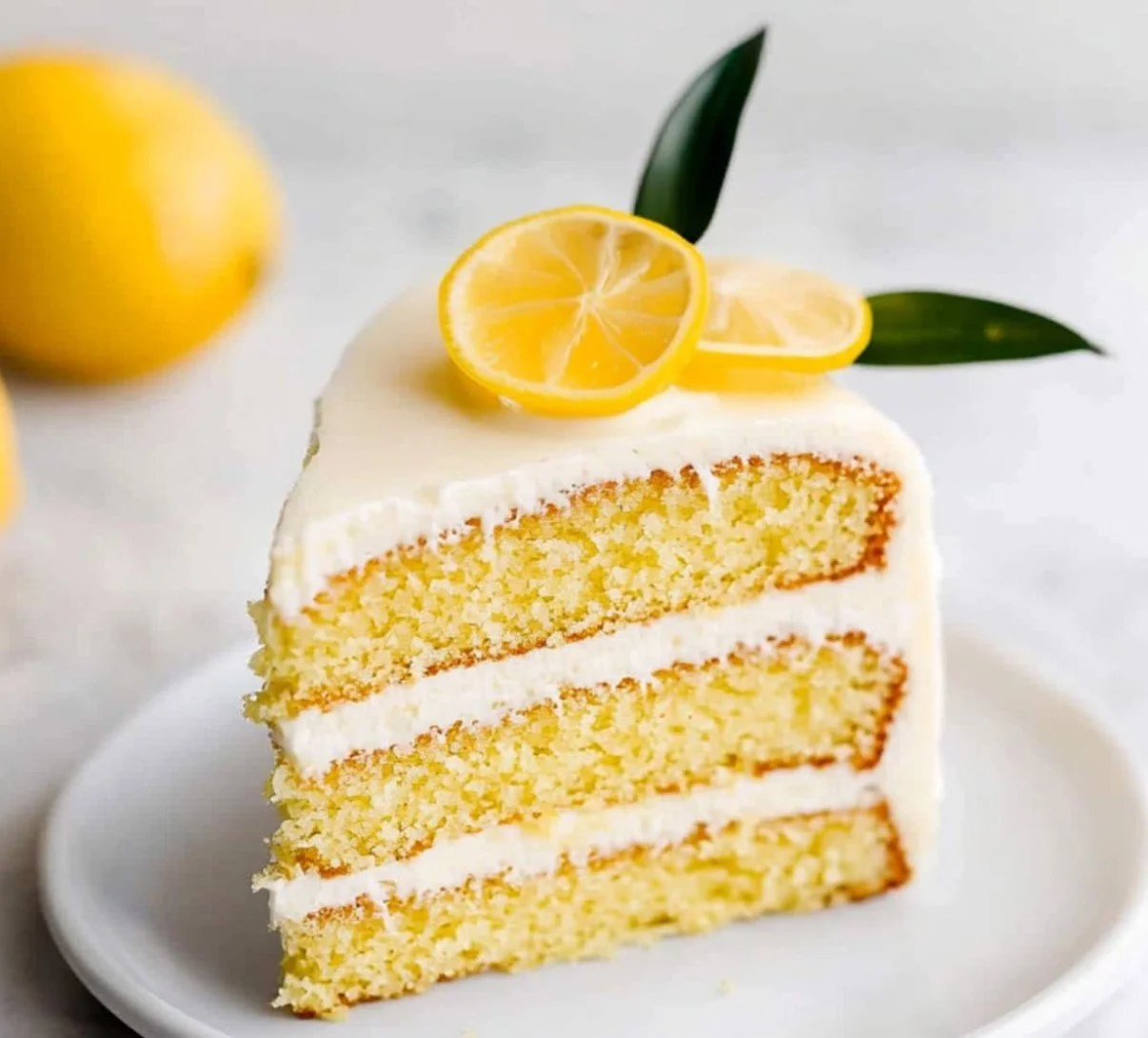 NEW!  Lemon Cake