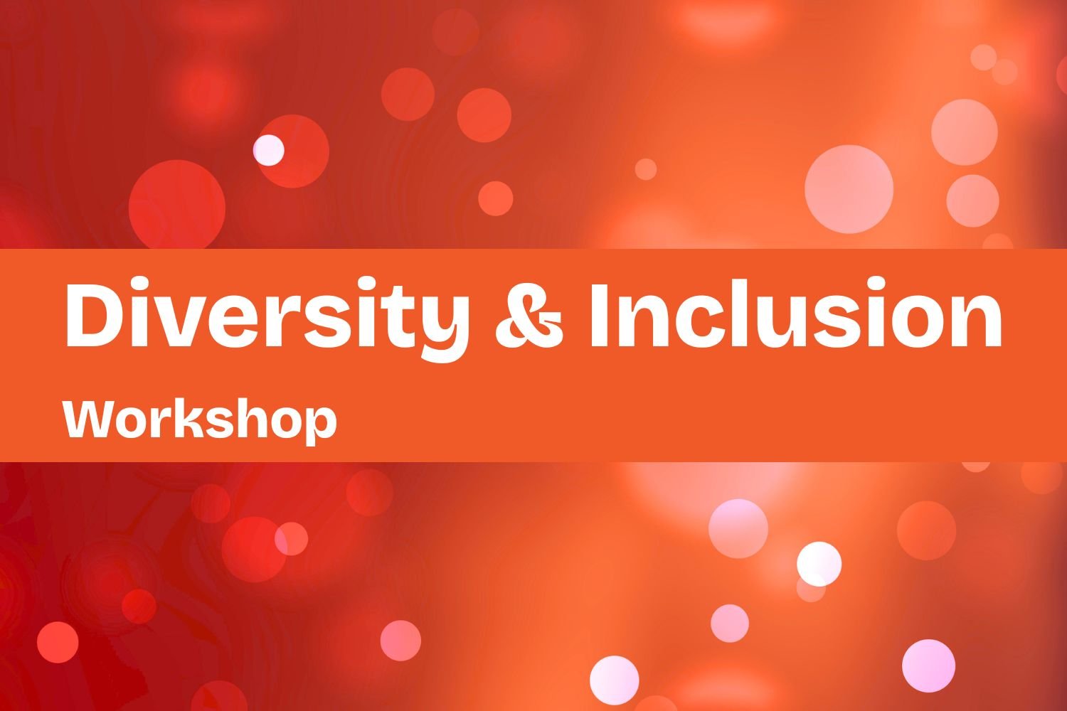 Diversity and Inclusion Workshop
