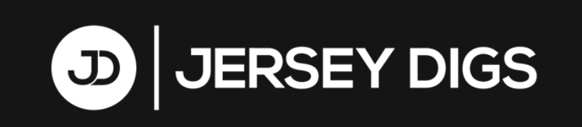 Jersey Digs logo with the text 'Jersey Digs' and a circular icon containing 'JD' on a black background.