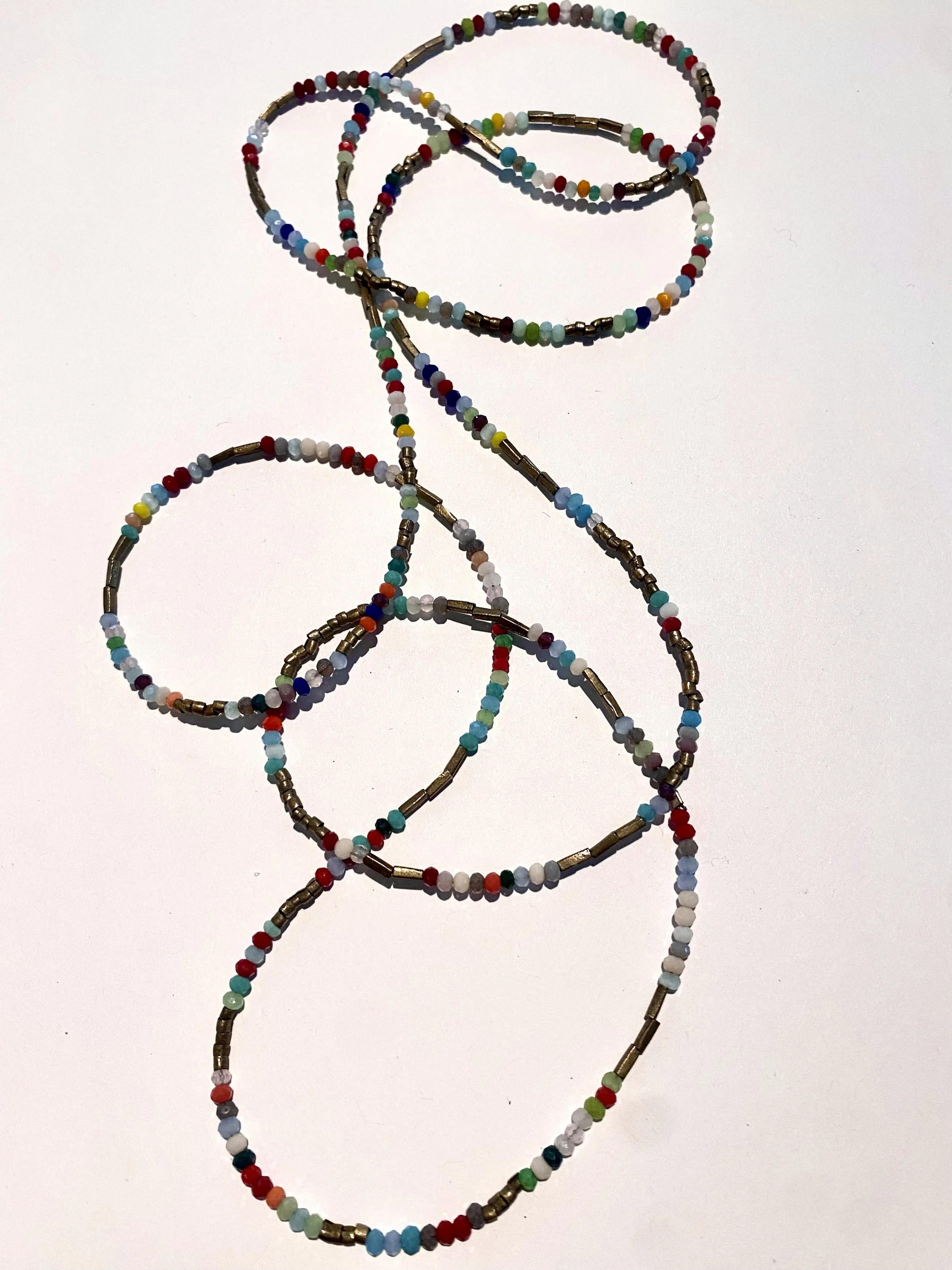 African Polished Stone Necklace