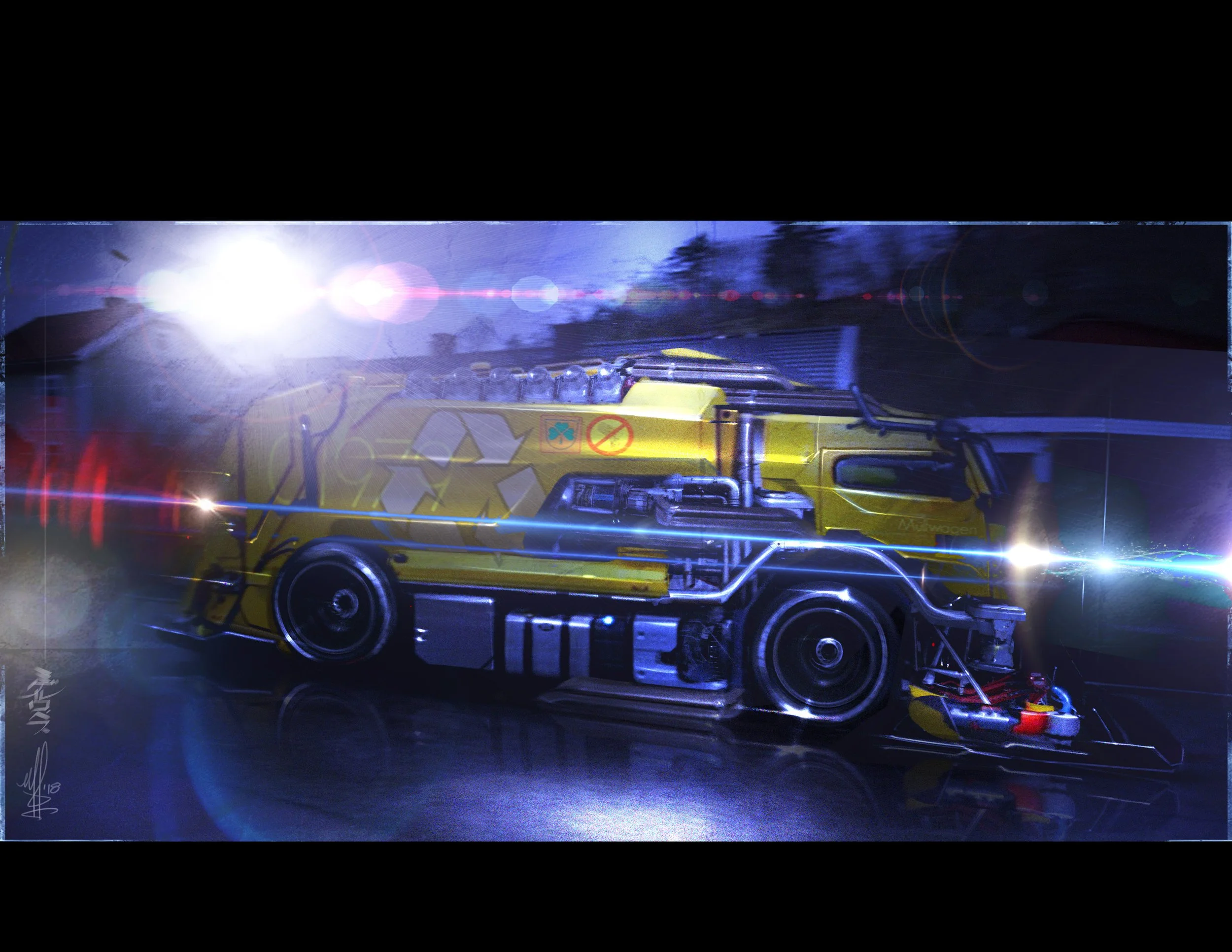 TRUCK TUTORIAL (PHOTOSHOP) #5/5