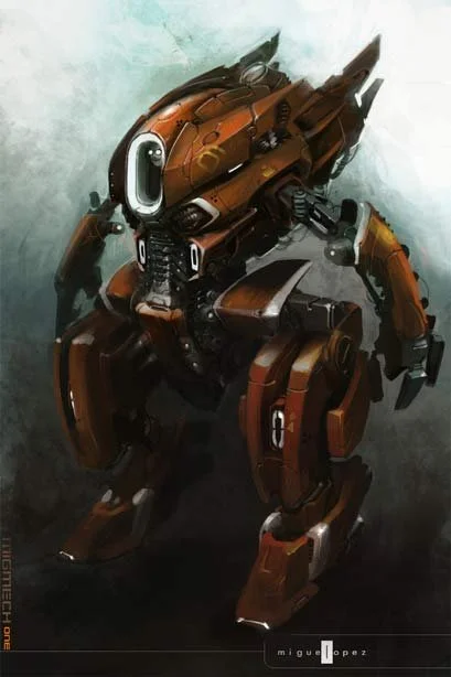 3D Personal Project: Mech (Maya)