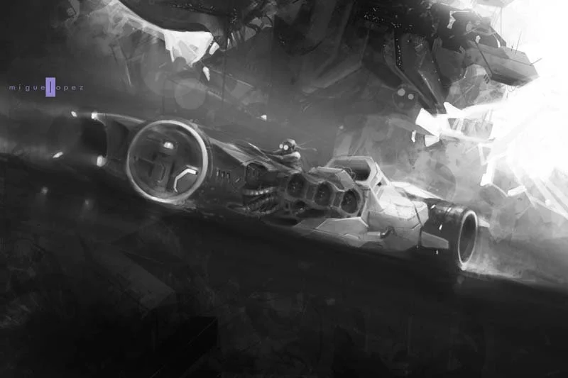 'VRRROOM' (PHOTOSHOP)