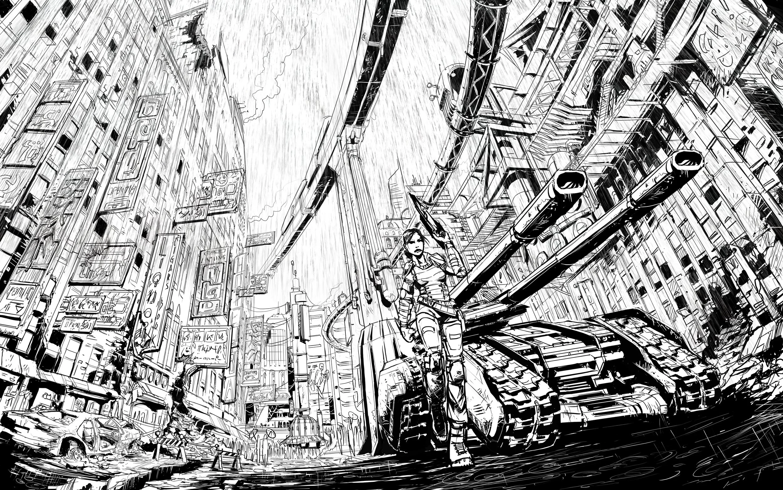 CONTINUUM COMICS - SPLASH PAGE
