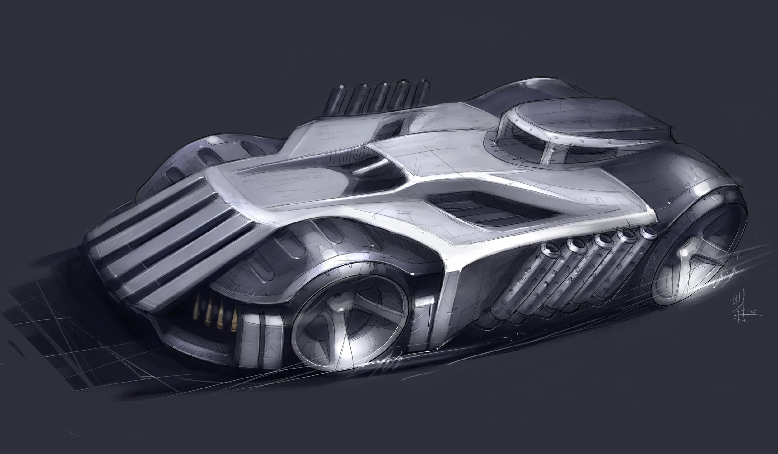 Hot Wheels Marvel The Punisher