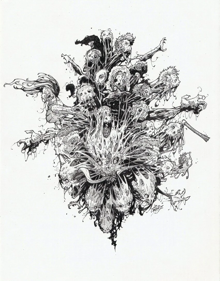 'ZOMBIE BALL' (PHOTOSHOP)
