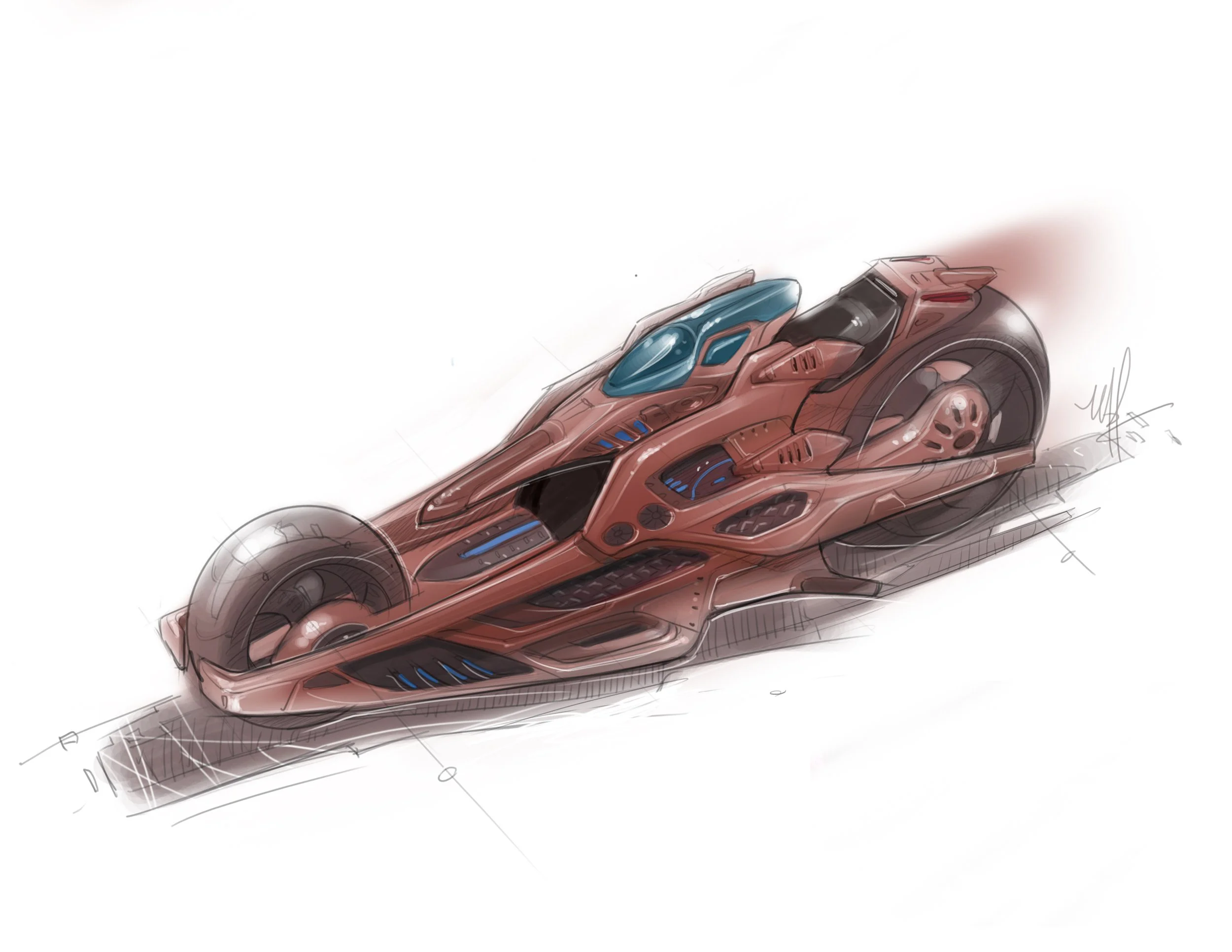 Power Rangers Pterodactyl Bike Concept