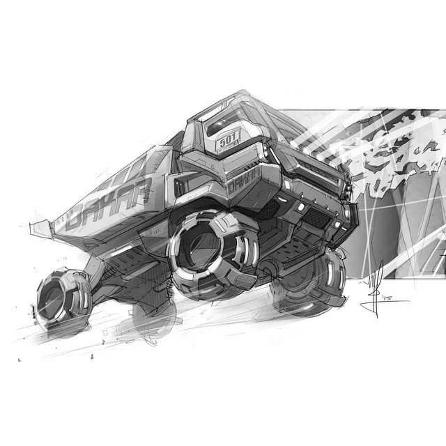 DAKAR CONCEPT (PHOTOSHOP)
