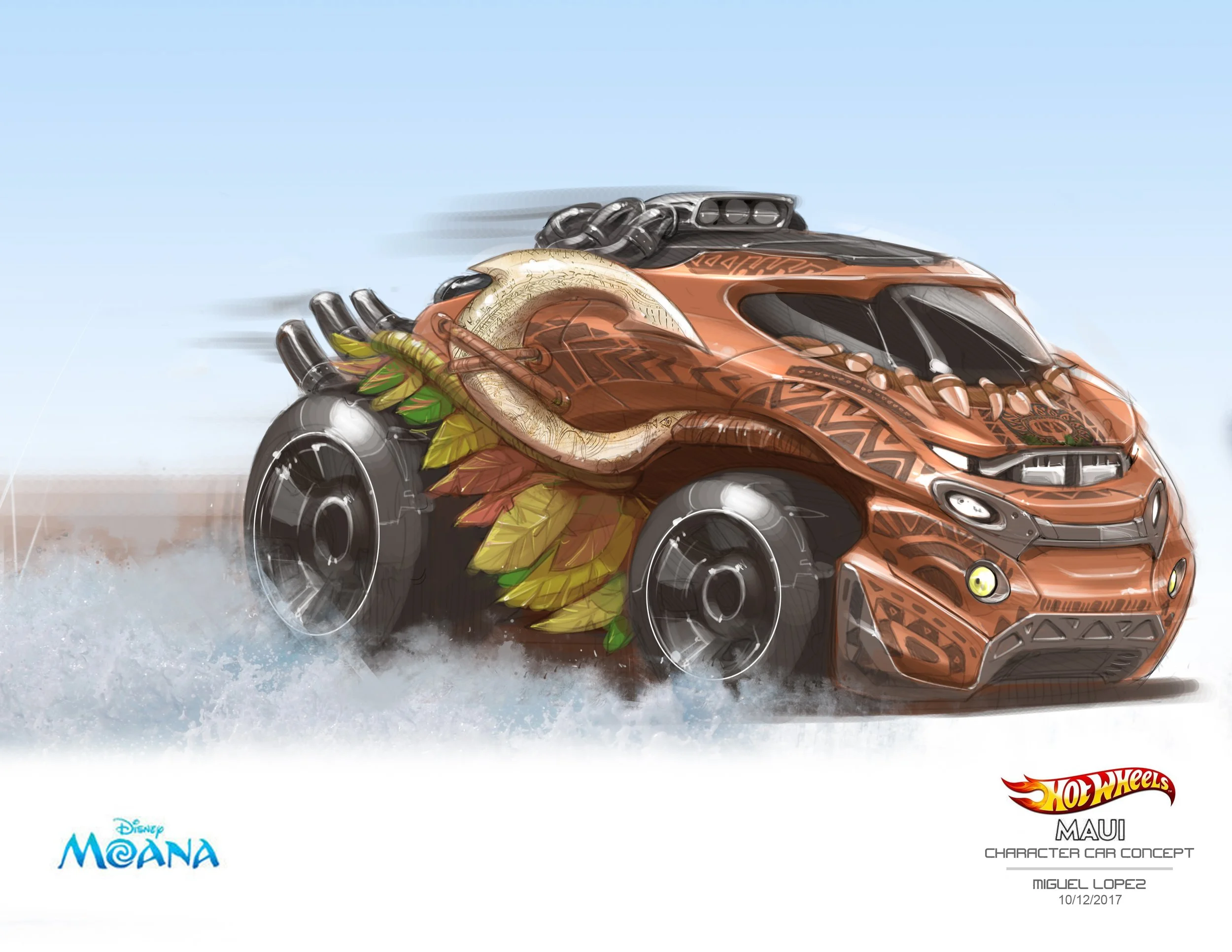 Hot Wheels Disney's Moana