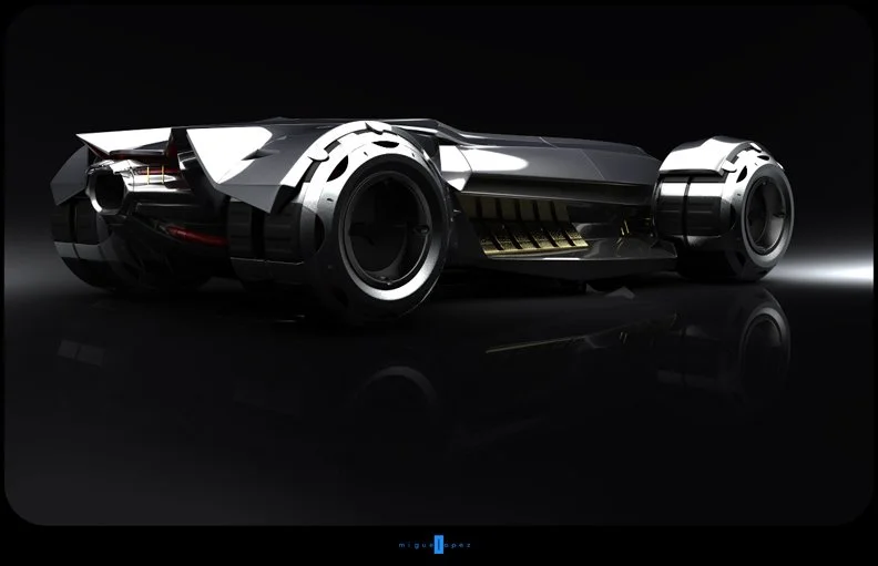 3D Personal Project: Batmobile (Maya)