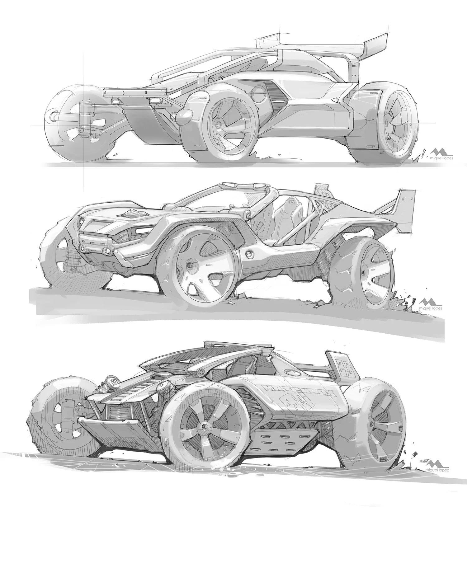 Matchbox Dune Buggy Concepts