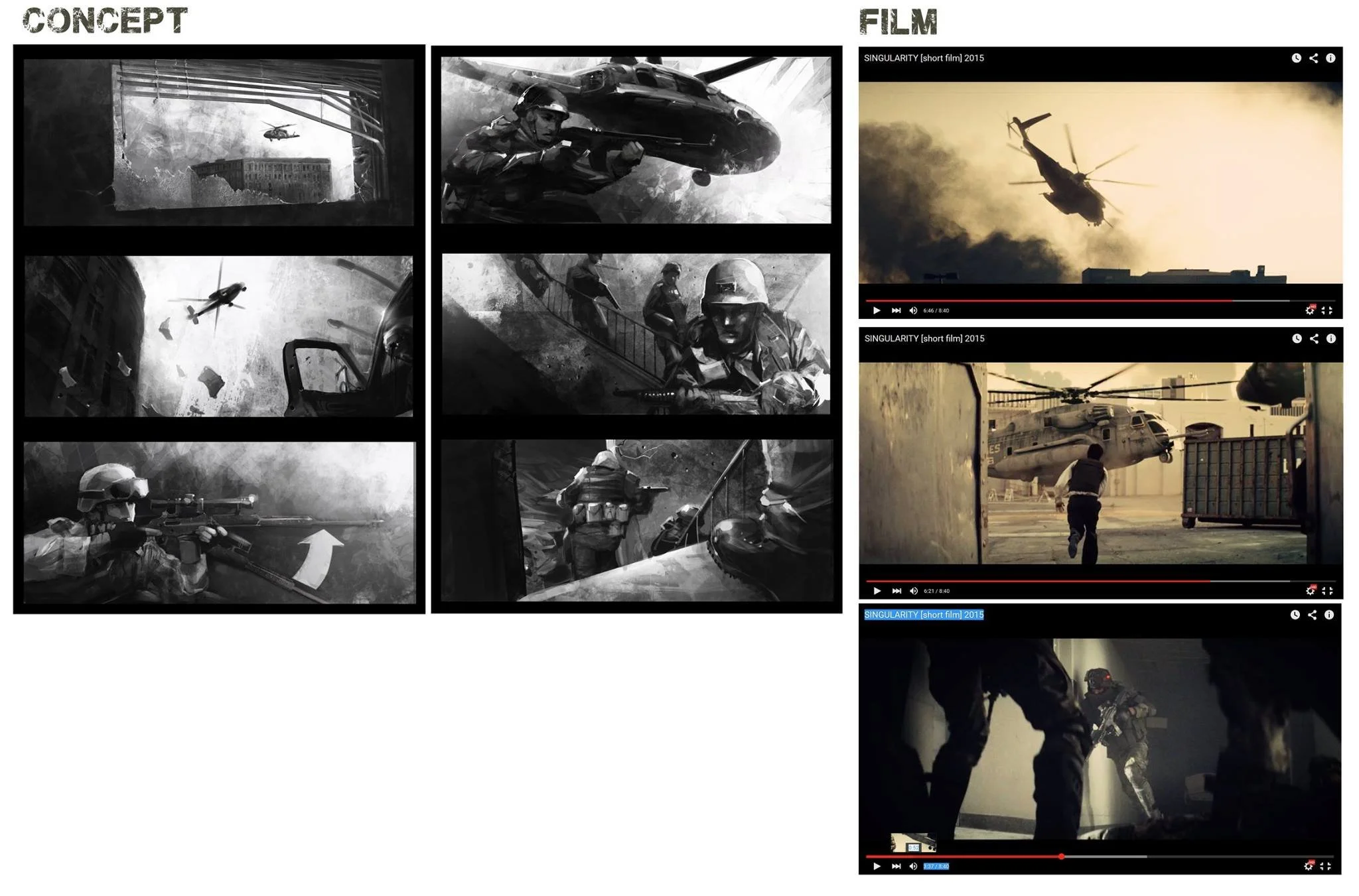 CONCEPT ART (SINGULARITY SHORT FILM)