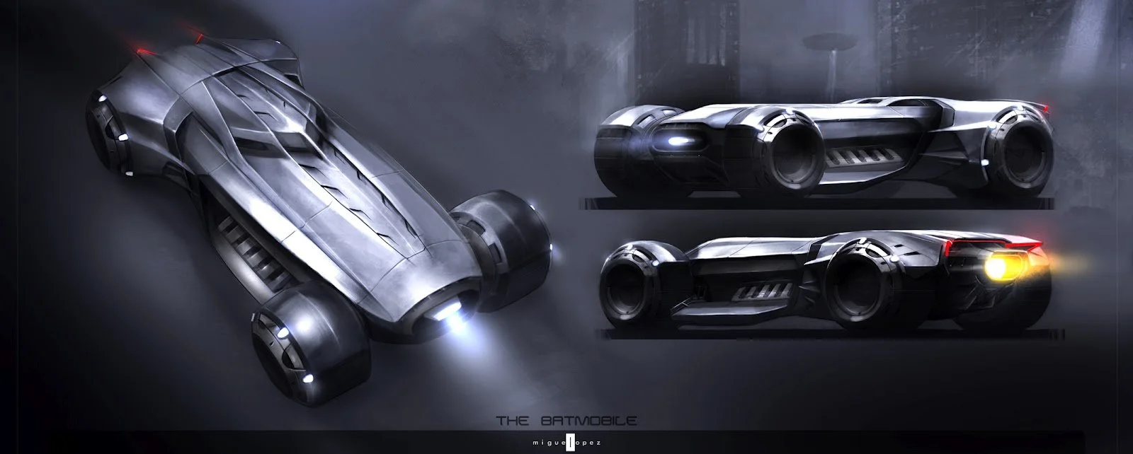 3D Personal Project: Batmobile (Maya)