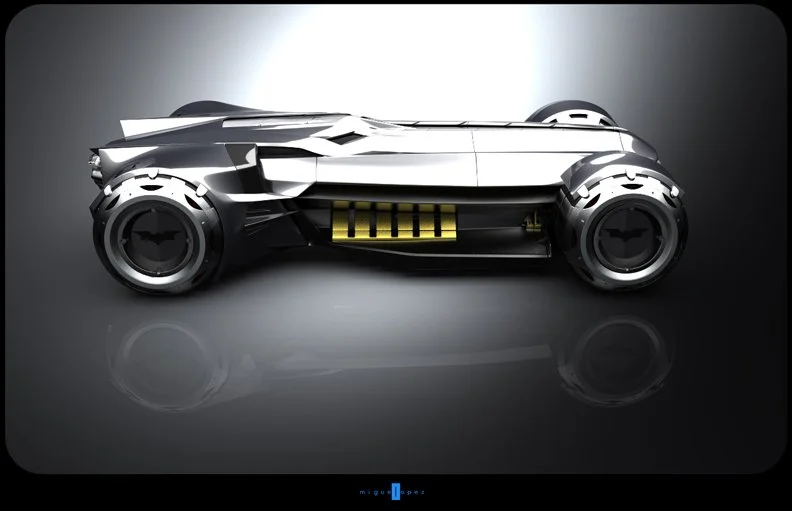 3D Personal Project: Batmobile (Maya)