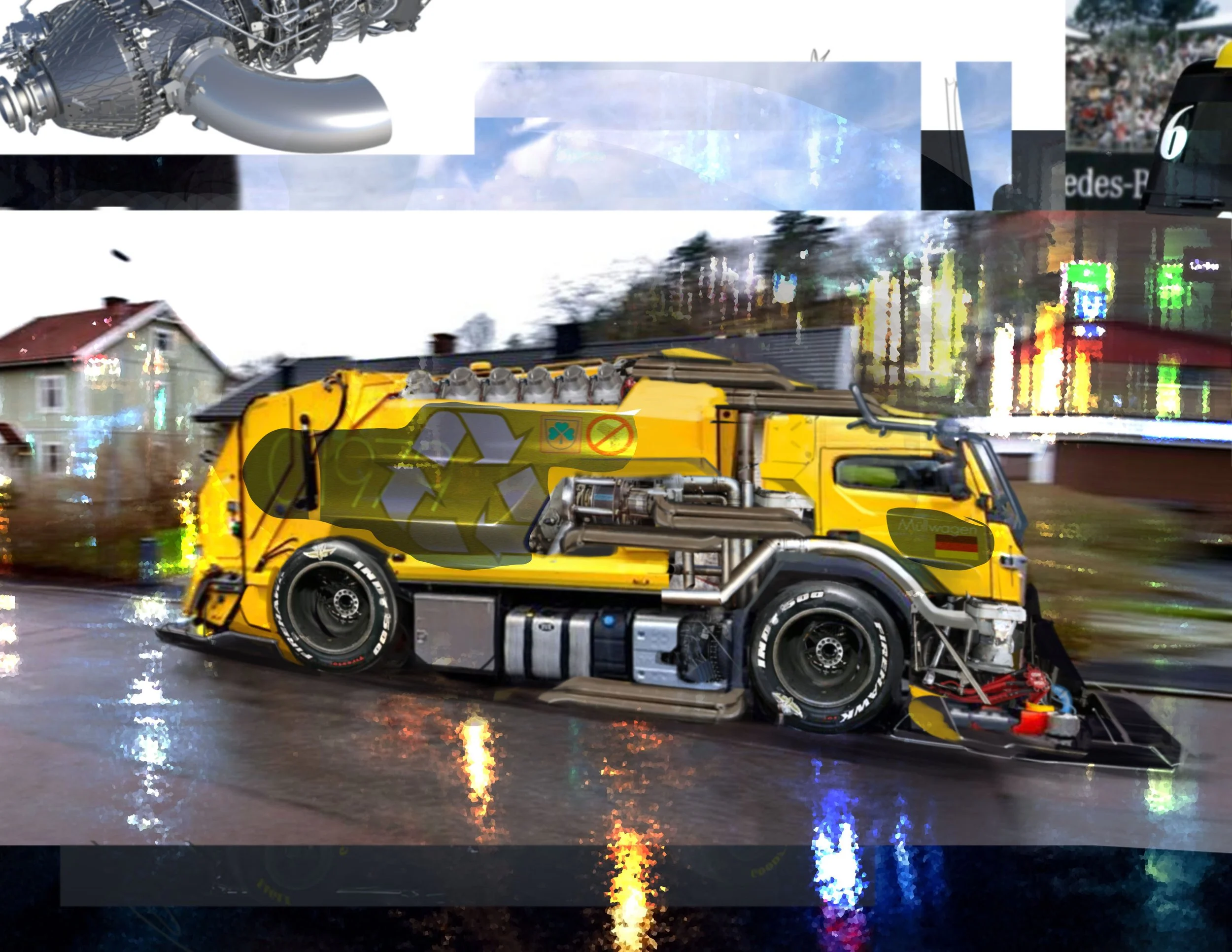 TRUCK TUTORIAL (PHOTOSHOP) #4/5