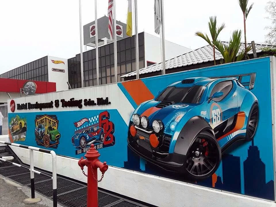HOT WHEELS FAST 4WD BANNER