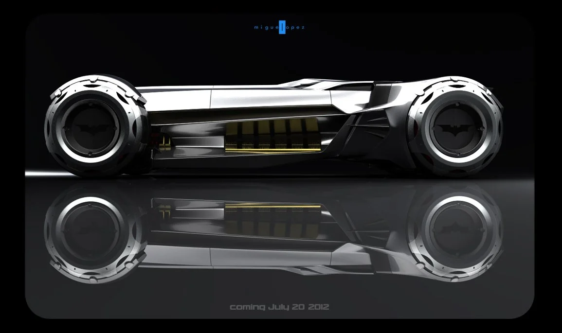 3D Personal Project: Batmobile (Maya)
