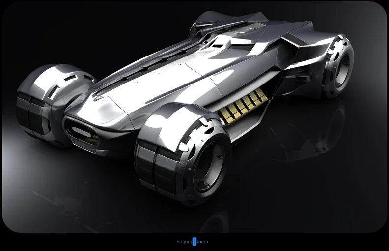 3D Personal Project: Batmobile (Maya)