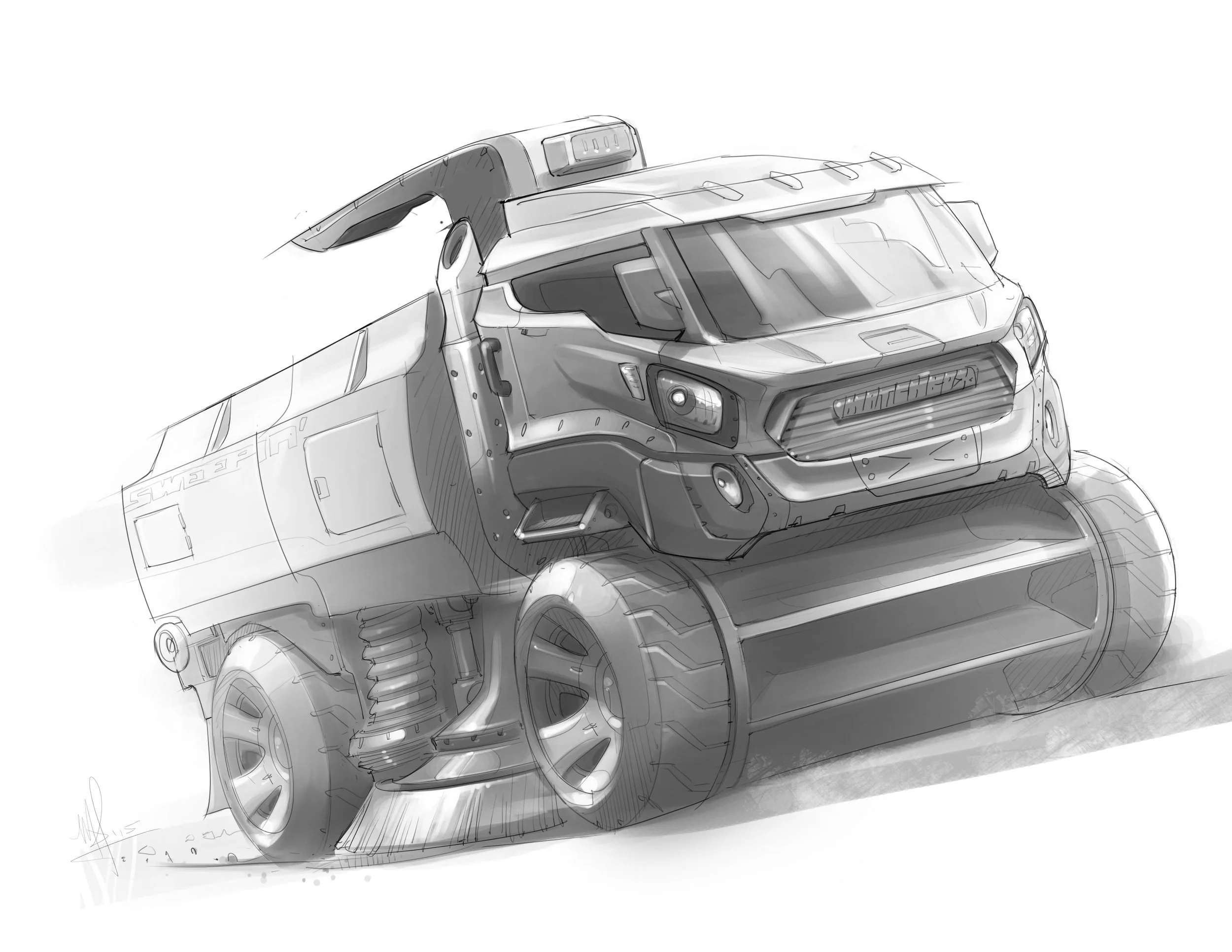 Matchbox Car-eating Truck
