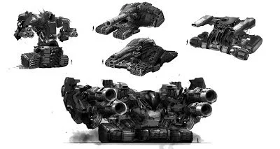 3D Course Project: Tank (Photoshop)