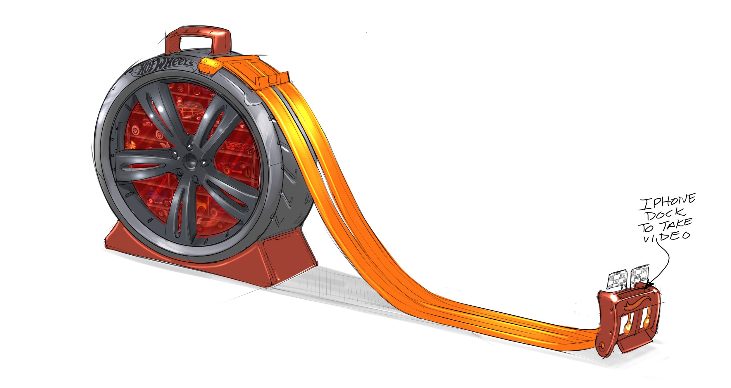 Hot Wheels Case Concept