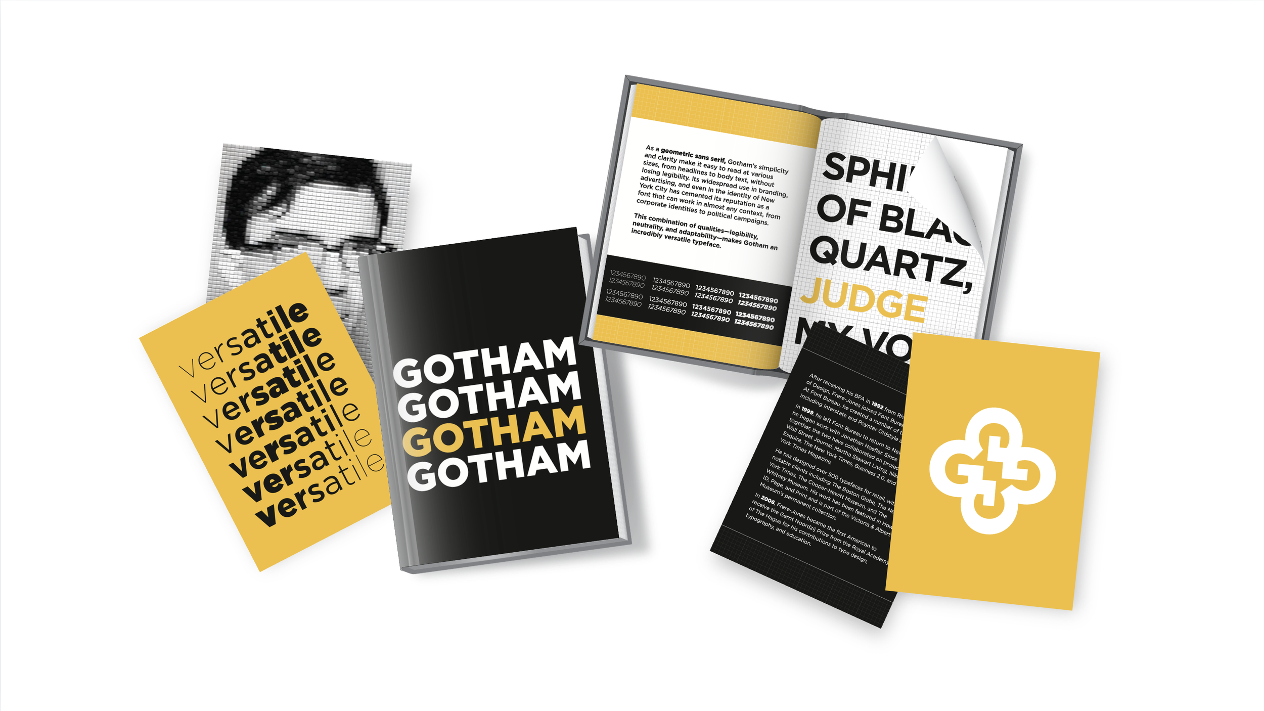Gotham Typeface Identity Booklet