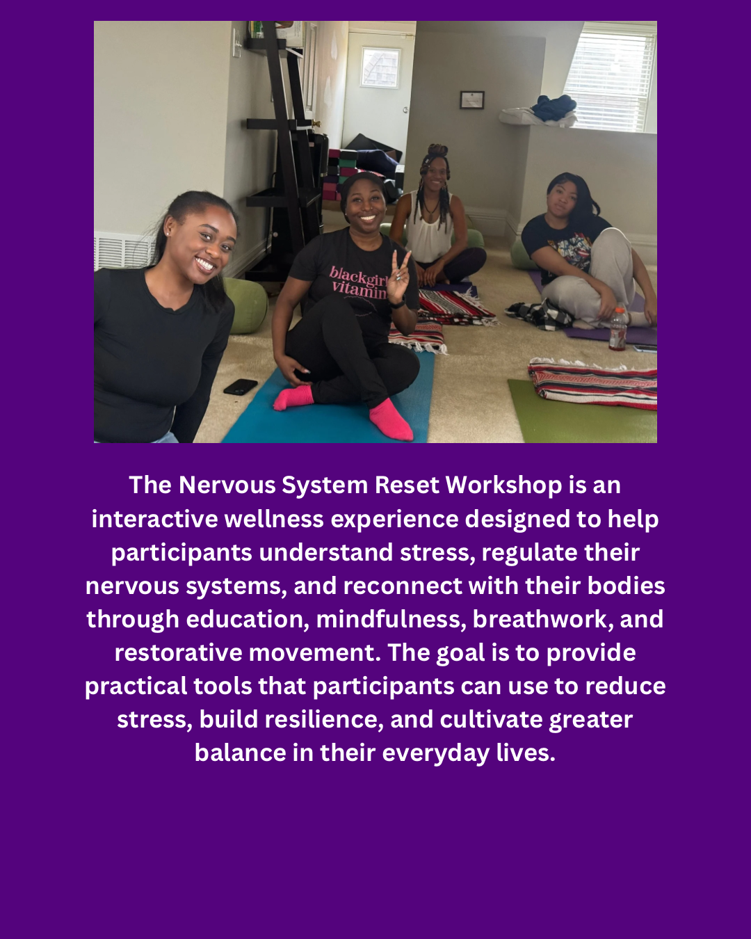 Nervous System Reset Workshop For Organizations