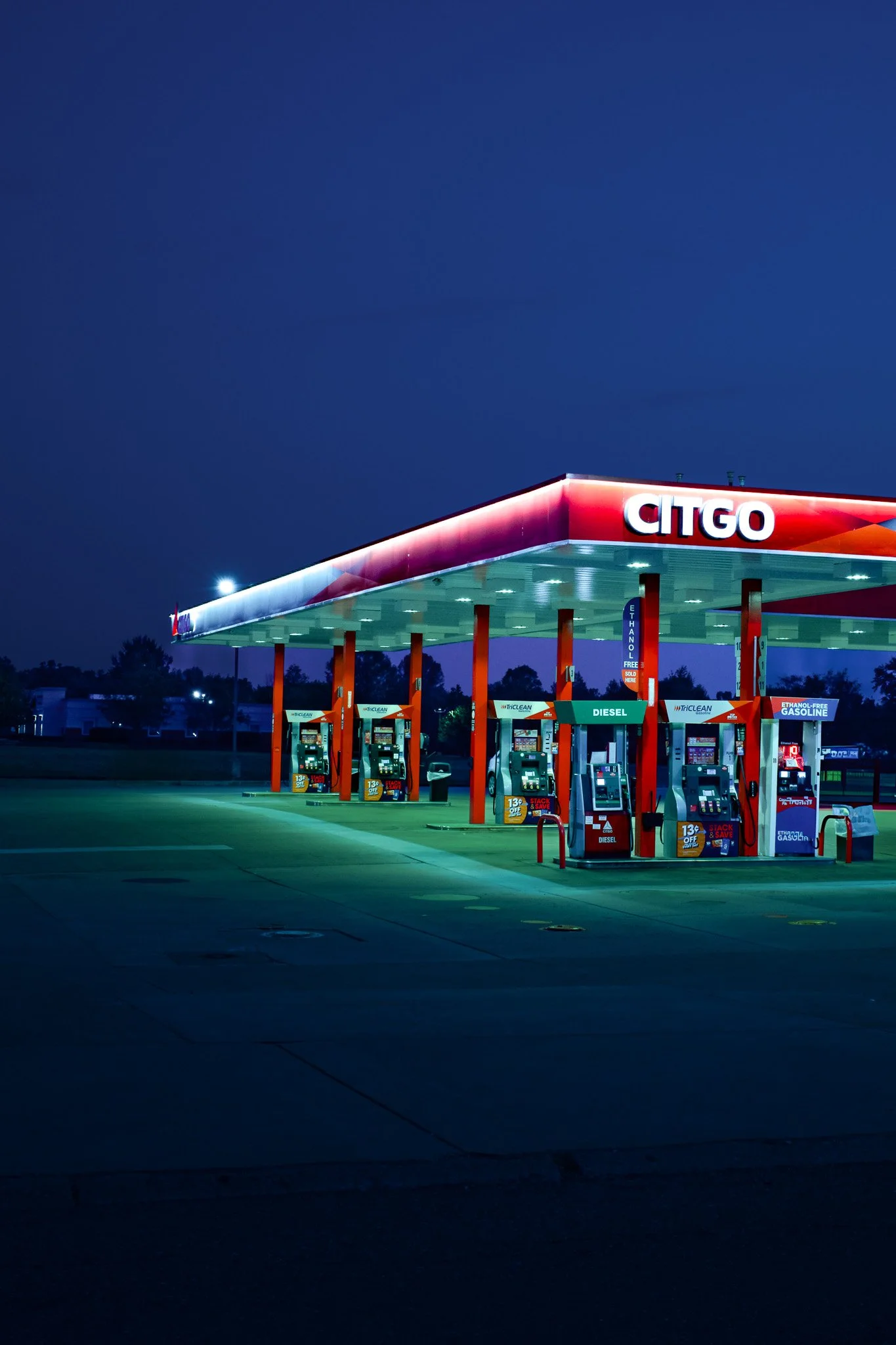 Citgo in Tornado Warning