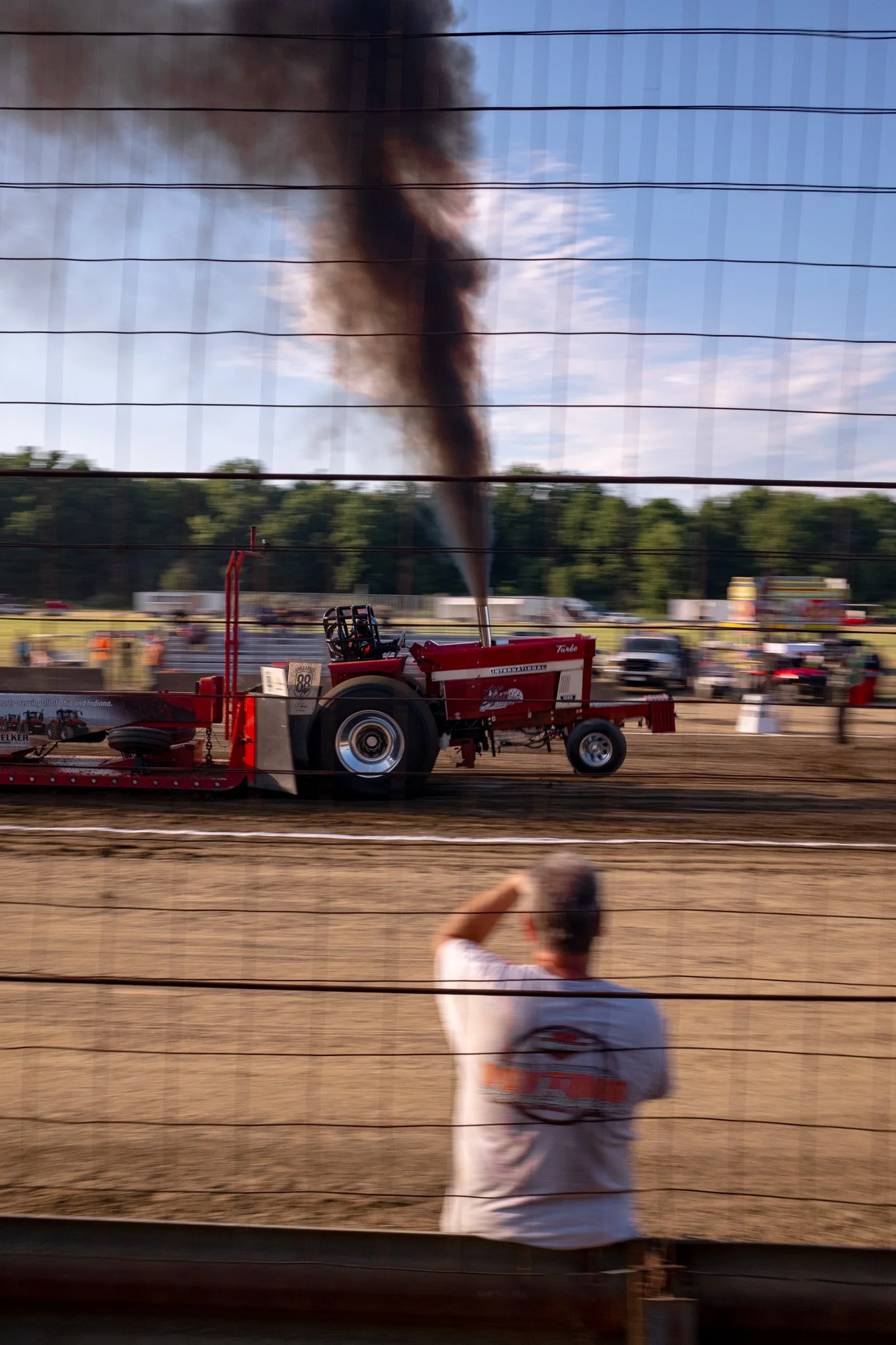 Tractor Pull at the Trumbull Country Fair, 2025