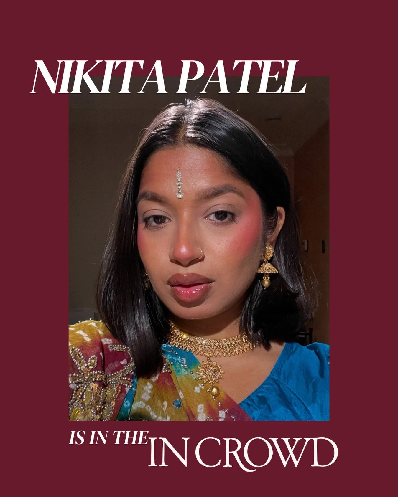 Nikita Patel loves celebrating her Indian culture. But as she tells the In Crowd, &ldquo;In South Asian culture, you don&rsquo;t talk about what makes you different&rdquo;. 

Balancing cultural expectations, advocacy and content creation is something