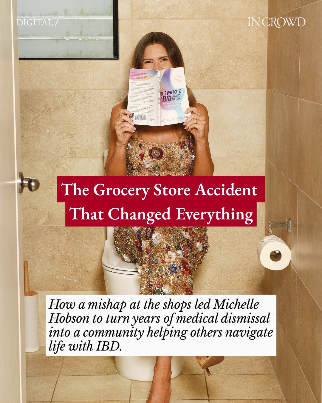 Today, Michelle Hobson still lives with ulcerative colitis. But the woman who abandoned her trolley in a Woolworths freezer aisle now helps thousands of Australians feel less alone.

From navigating medical dismissal, to founding IBD Hub, to now runn