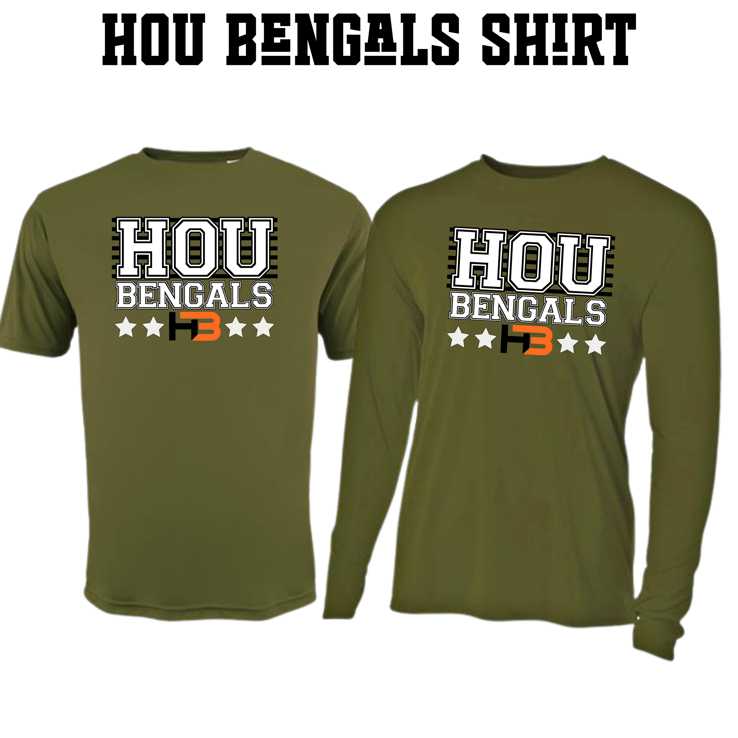 HOU Bengals Spirit Wear Shirt