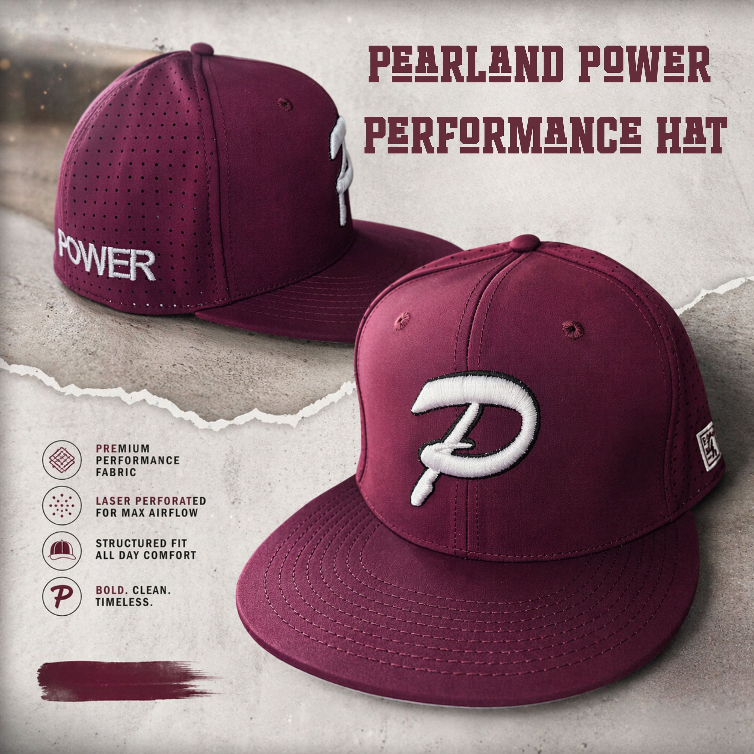 Perland Power Performance Hat