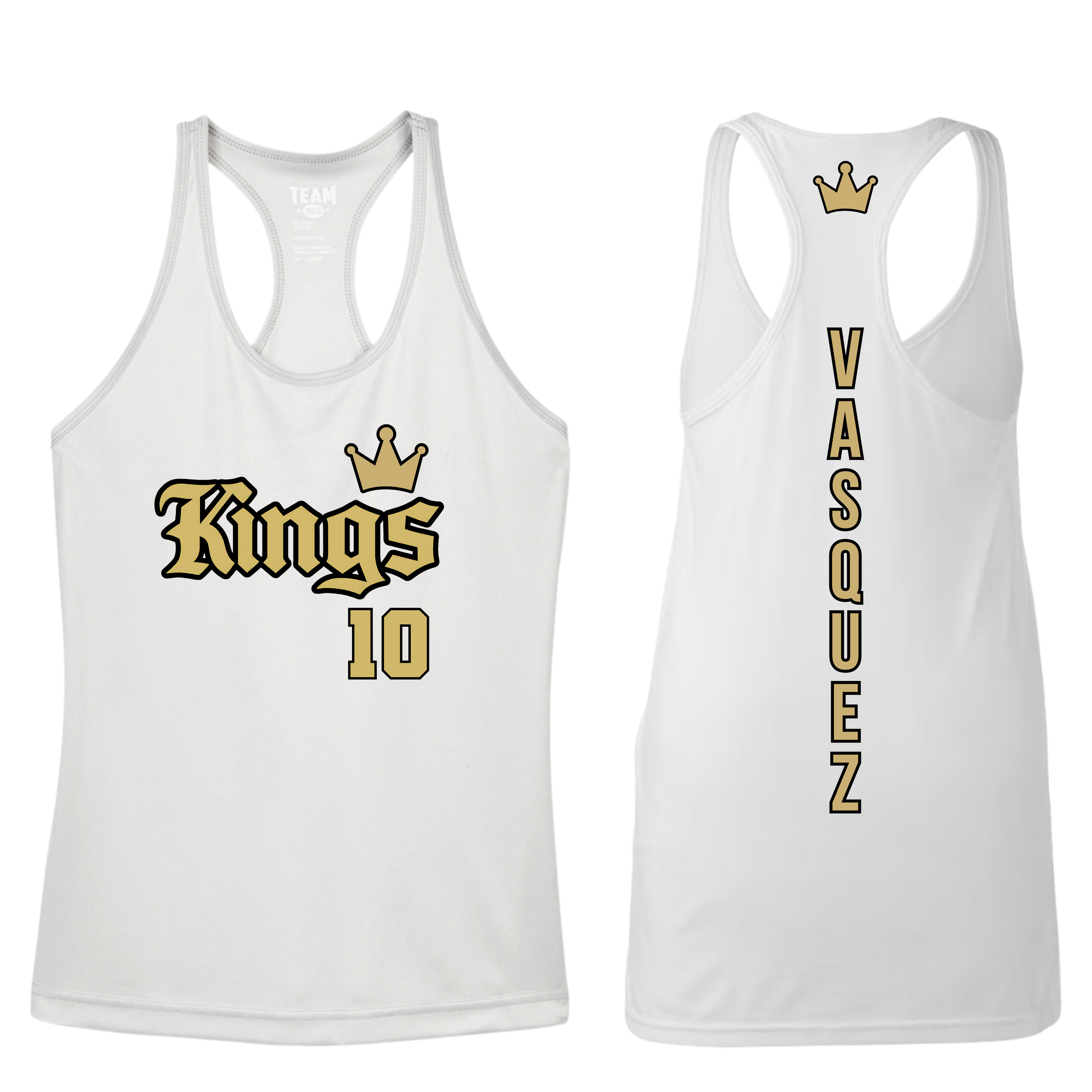 Custom Pearland Kings Spirit Tank