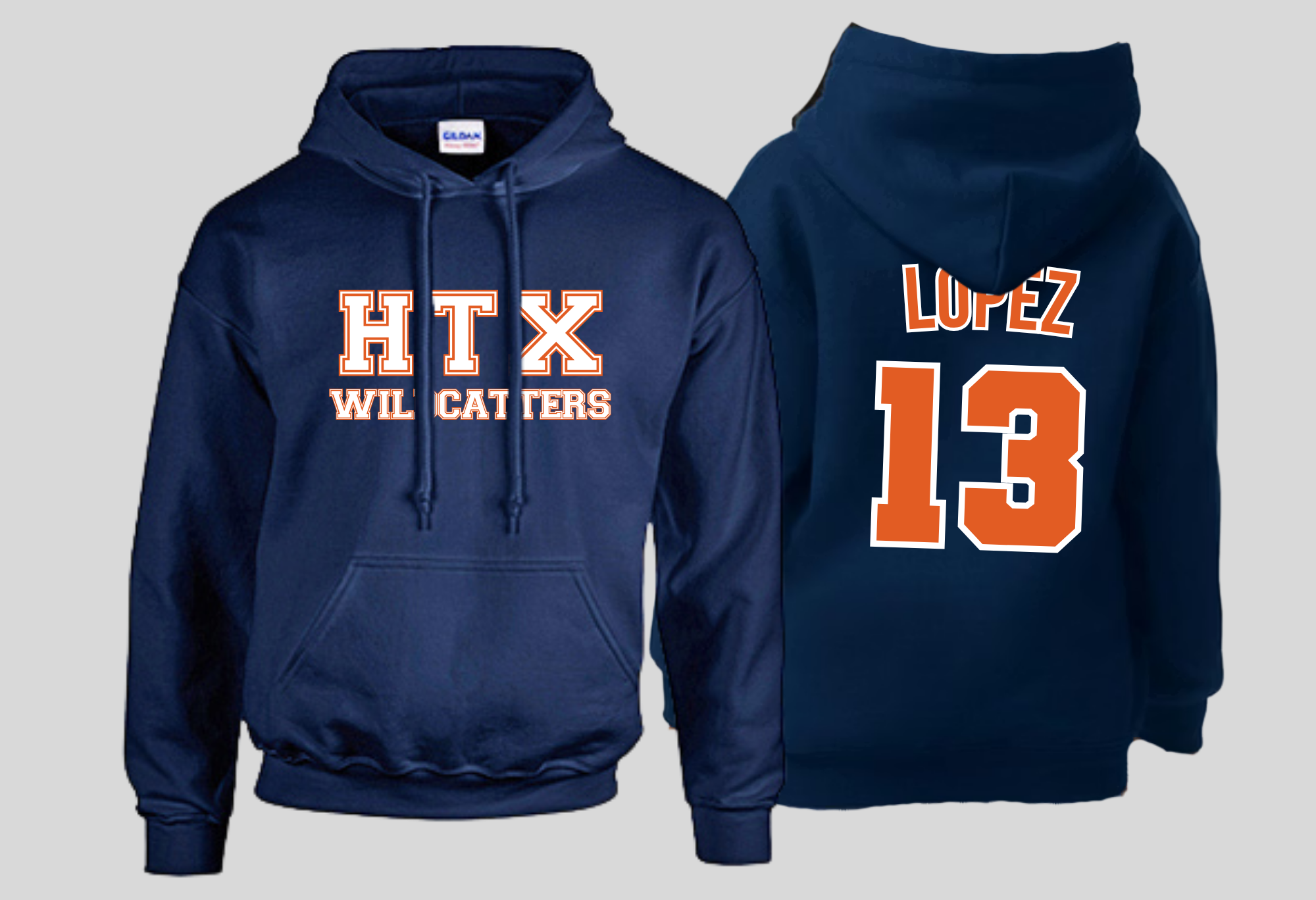 Custom HTX Hoodie