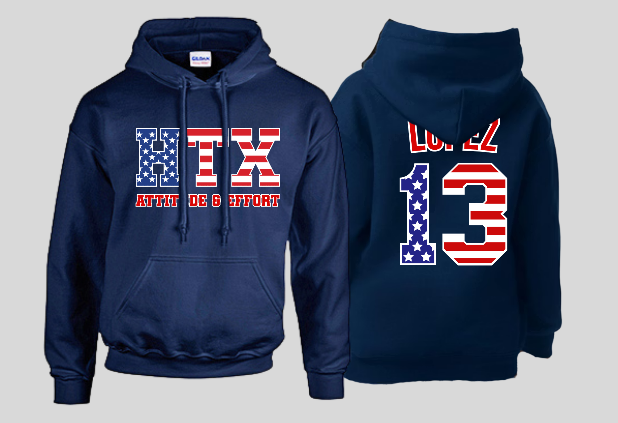 Custom HTX Hoodie