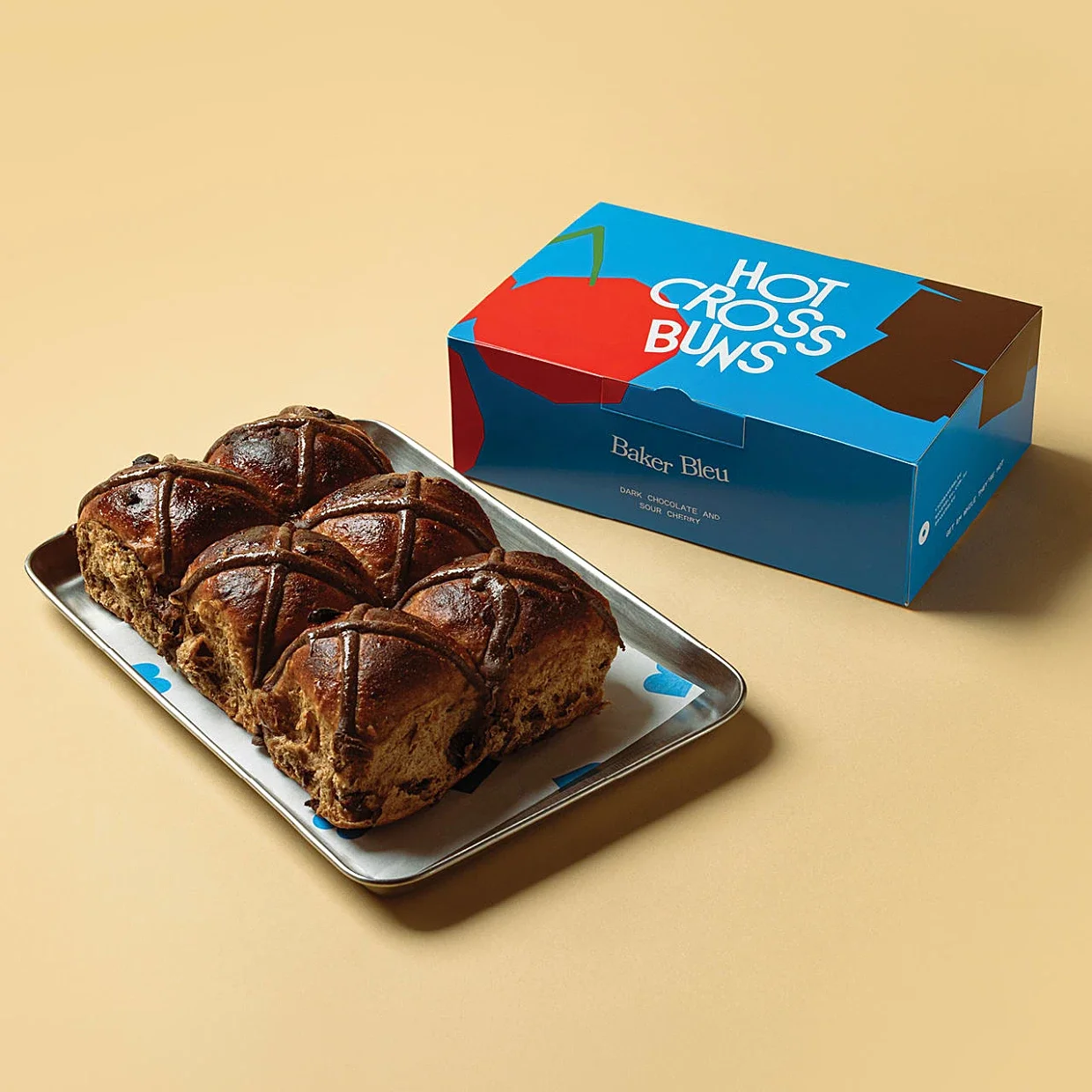 Baker Bleu Hot Cross Buns