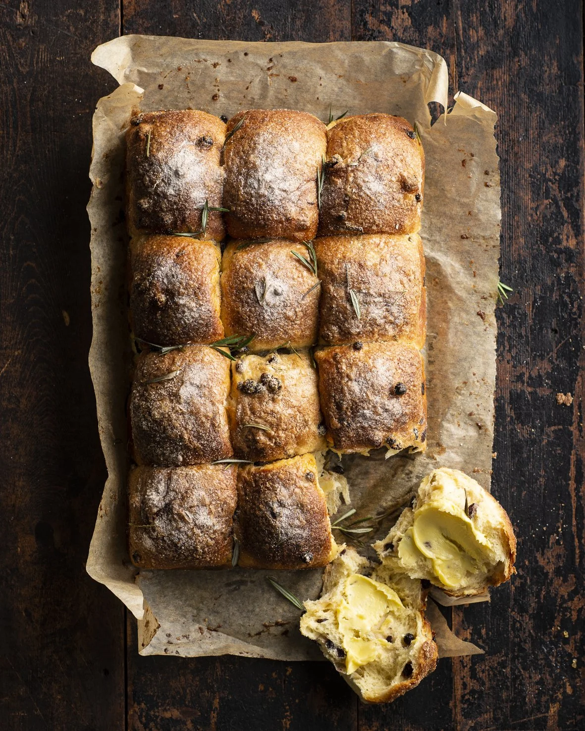 Flour & Stone Hot Cross Bun