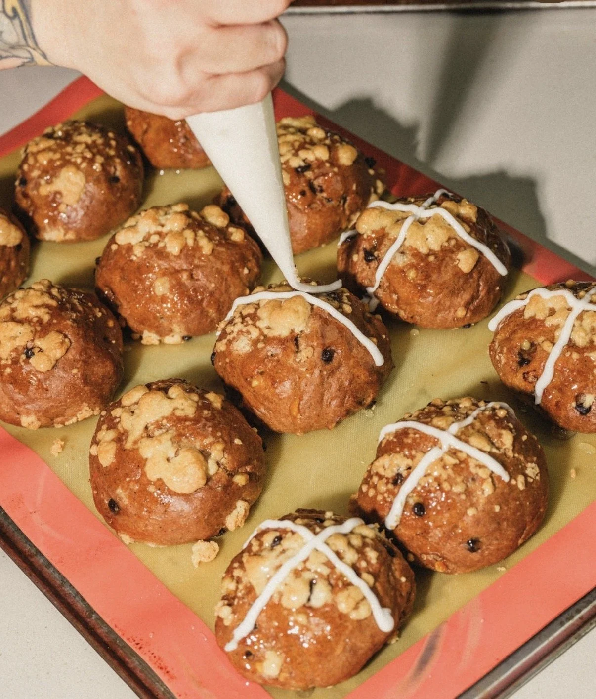 Bar Mammoni Hot Cross Buns x Messina Collab