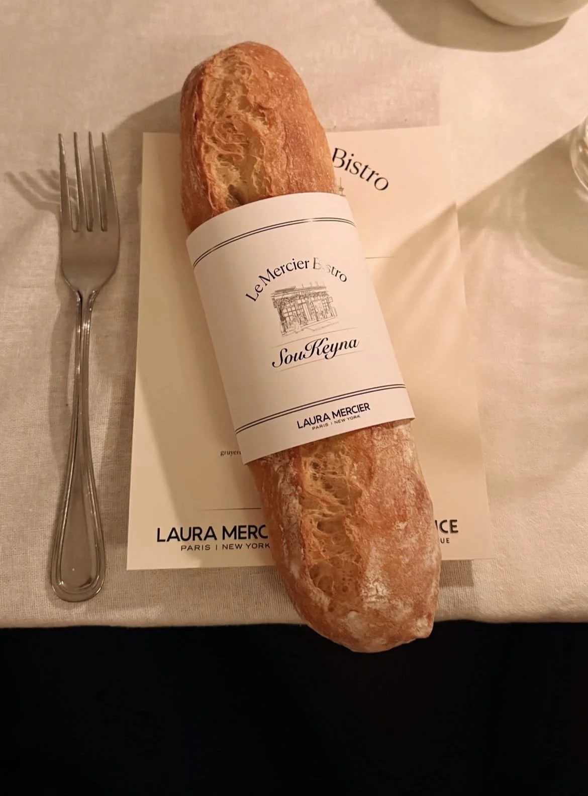 Bread in custom bag