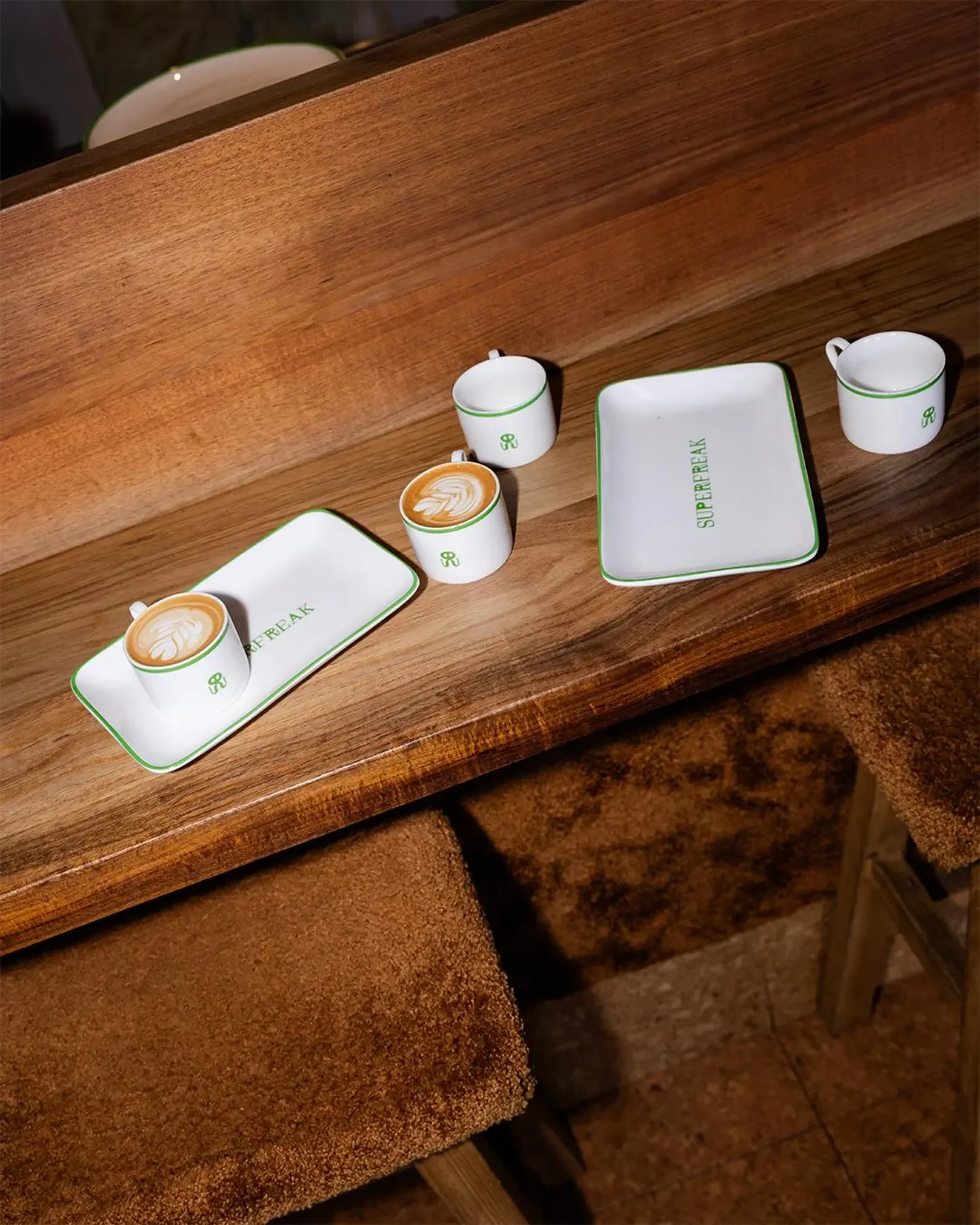 Custom Espresso Tea Cup Set In The Roundhouse