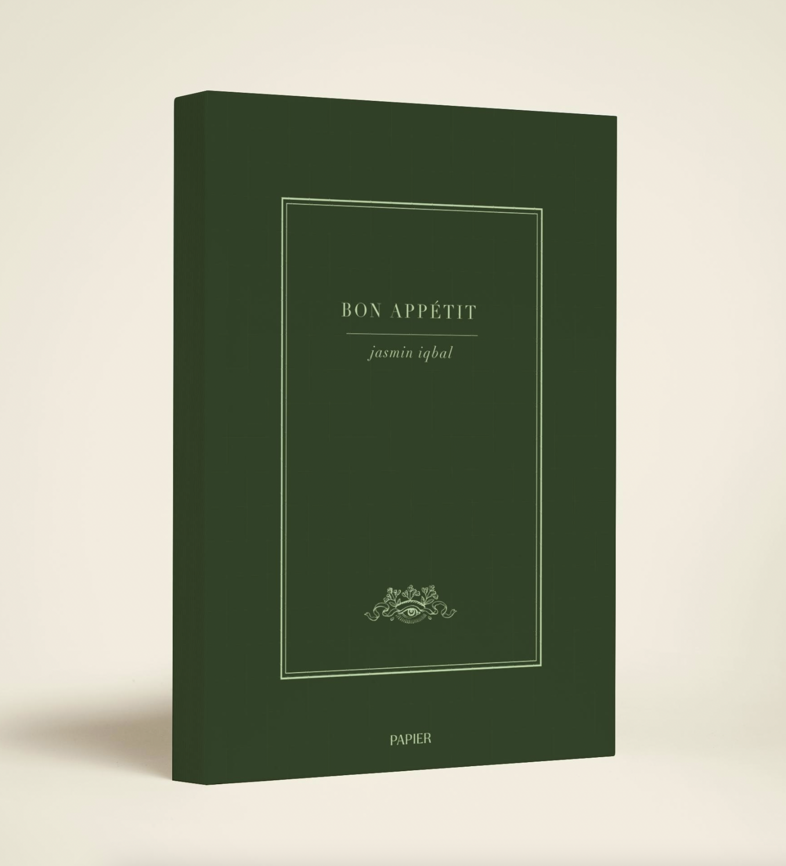 Recipe Journal Dark Green Papier